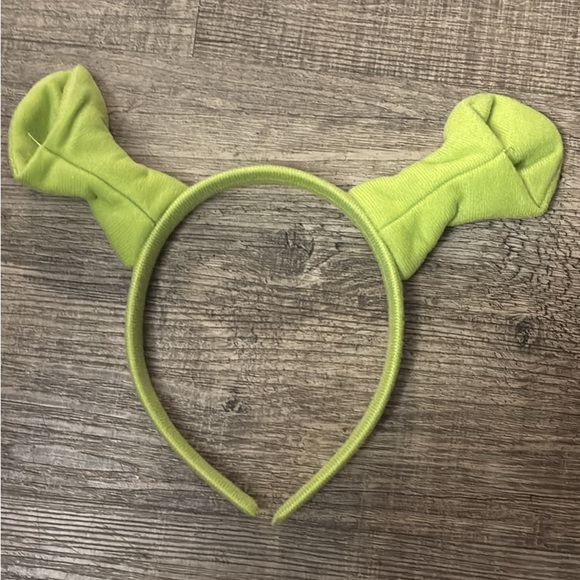 Green Shrek Ogre Ears Headband - Picture 8 of 9